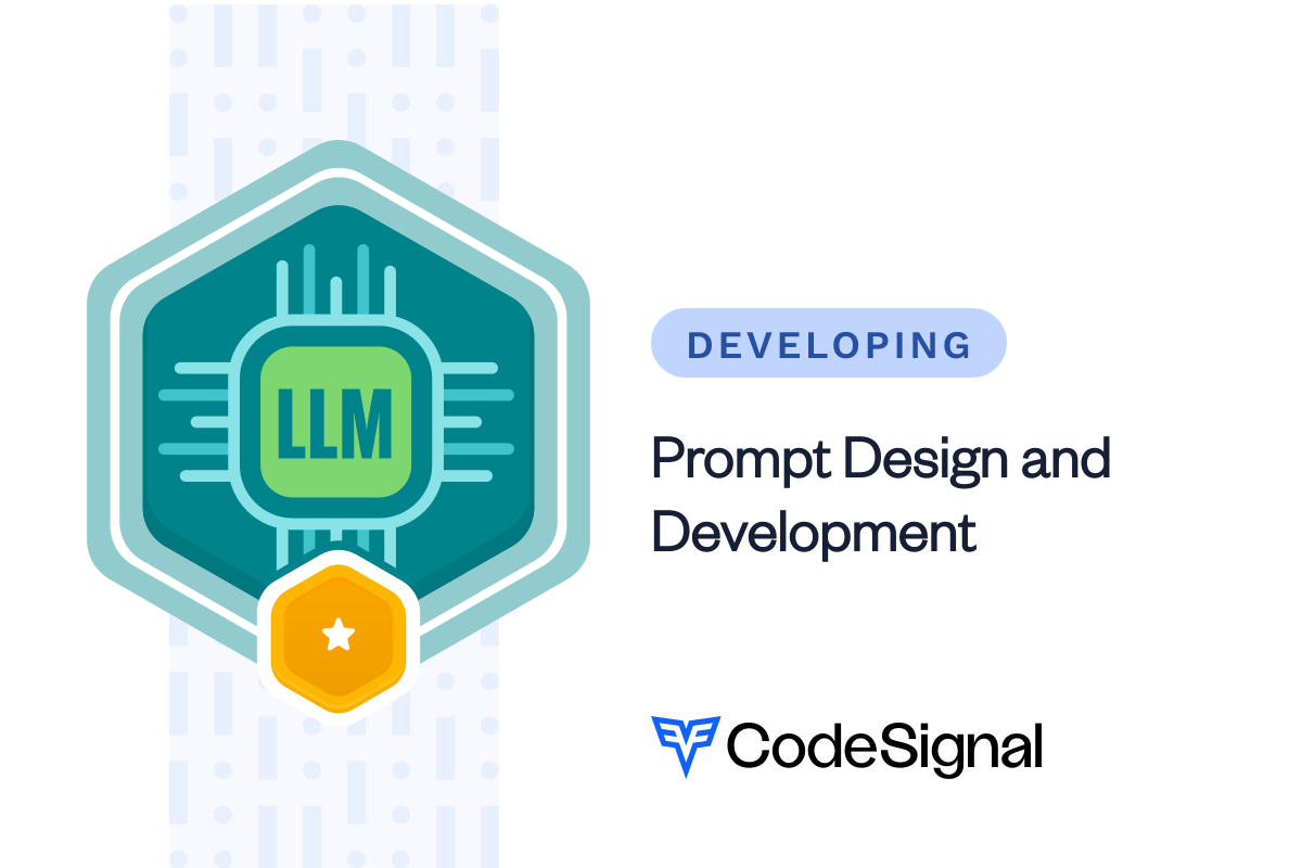 I just earned the developing badge for this skill: Prompt Design and Development
