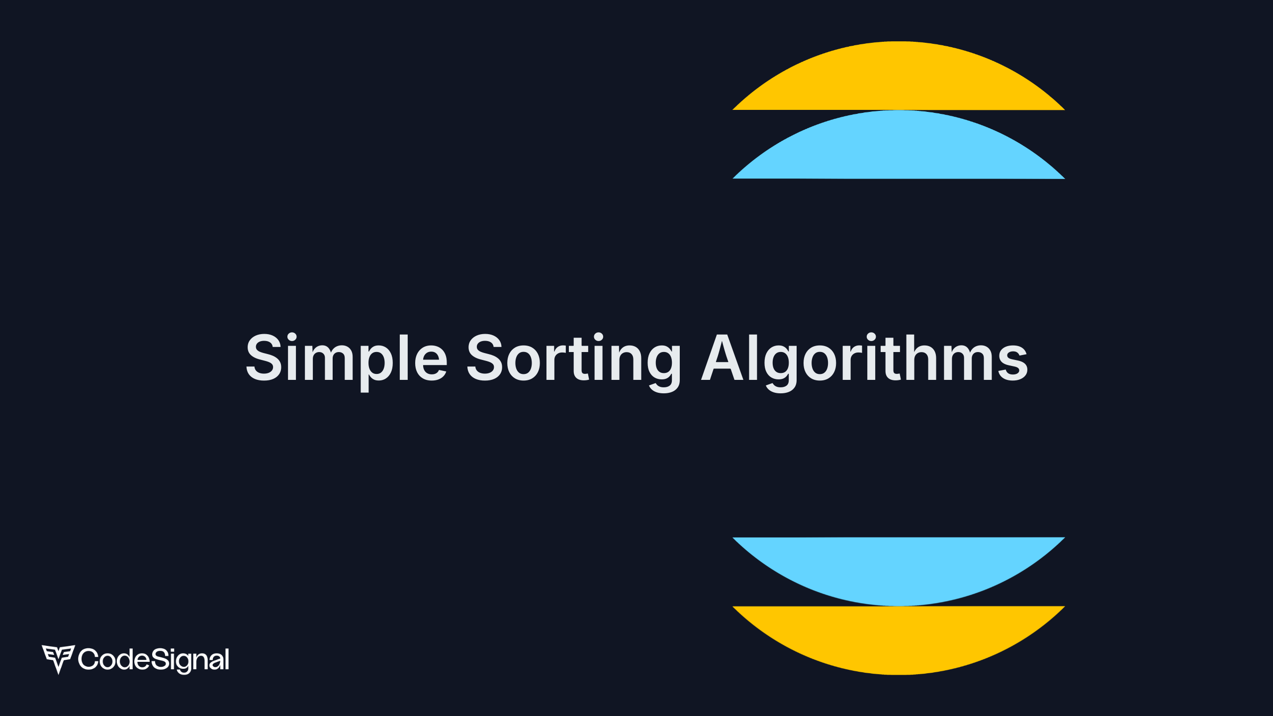 Sorting Algorithms in Practice | CodeSignal Learn