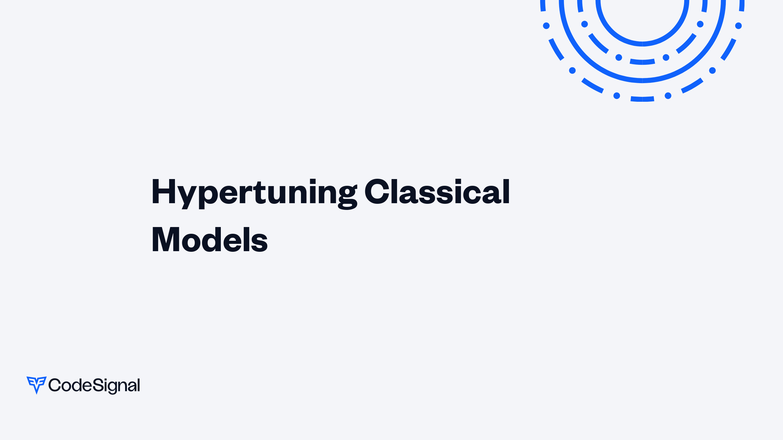 Grid Search for Hyperparameter Tuning in scikit-learn | CodeSignal Learn