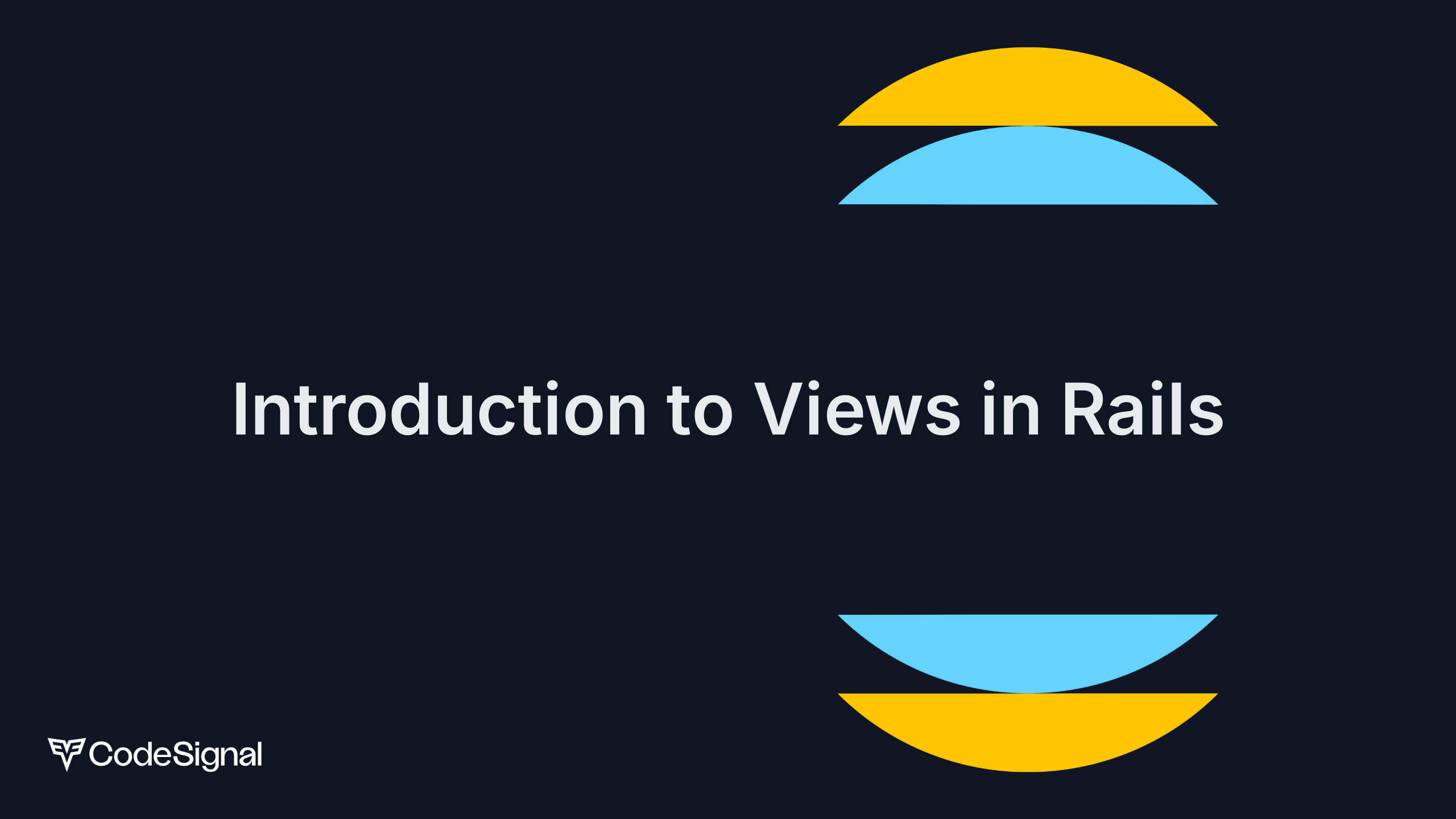 Views in Rails | CodeSignal Learn