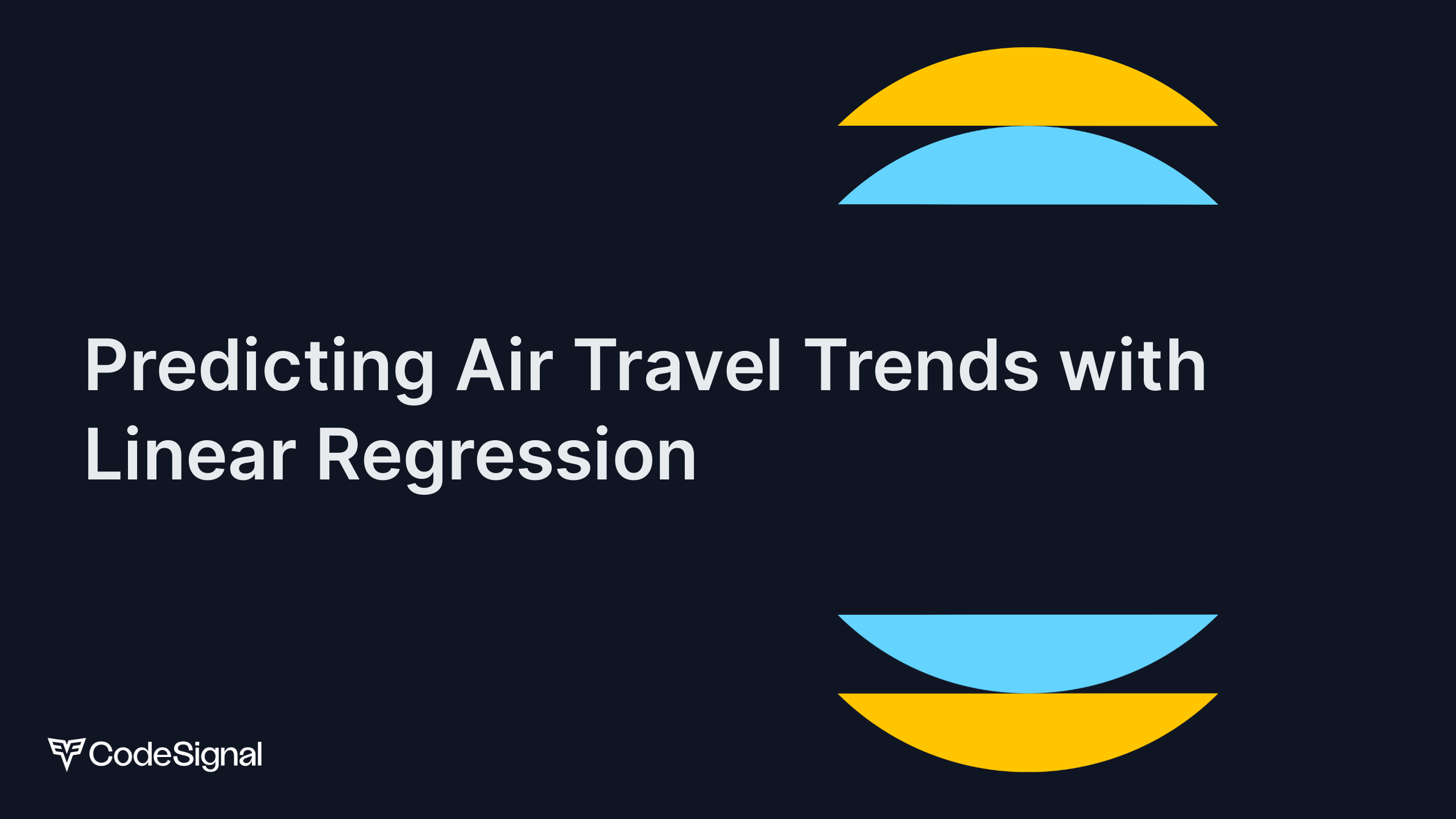Predicting Air Travel Trends with Linear Regression | CodeSignal Learn