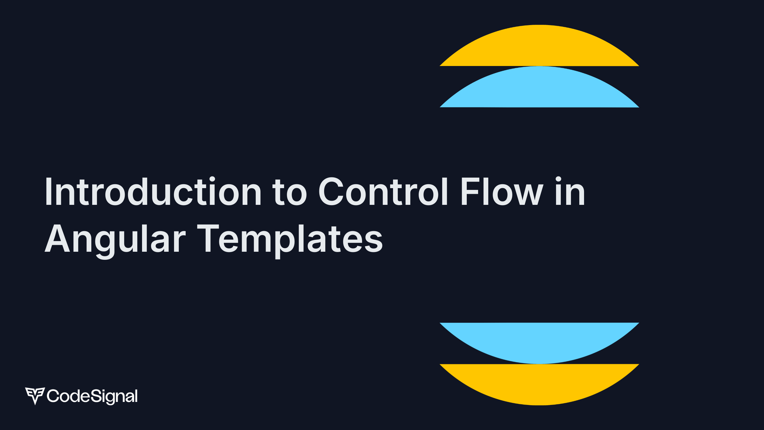 Control Flow in Templates | CodeSignal Learn