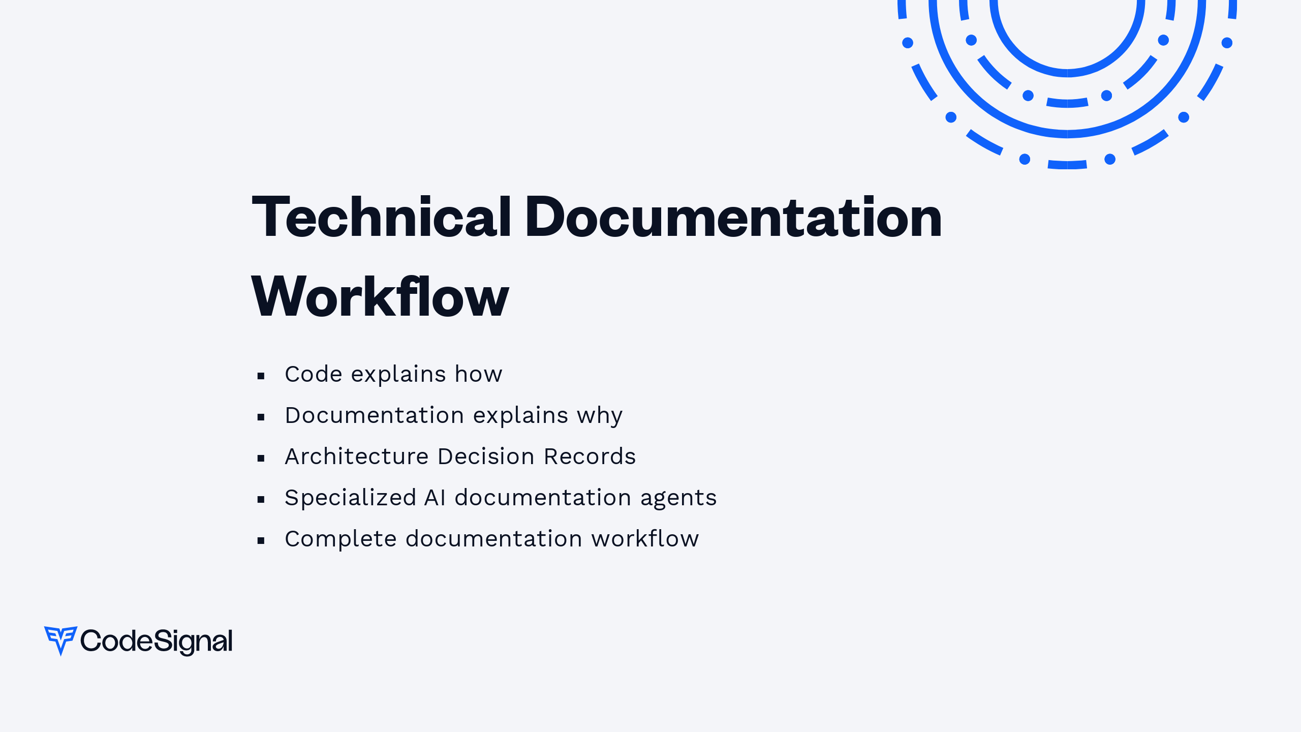 Technical Documentation Workflow | CodeSignal Learn