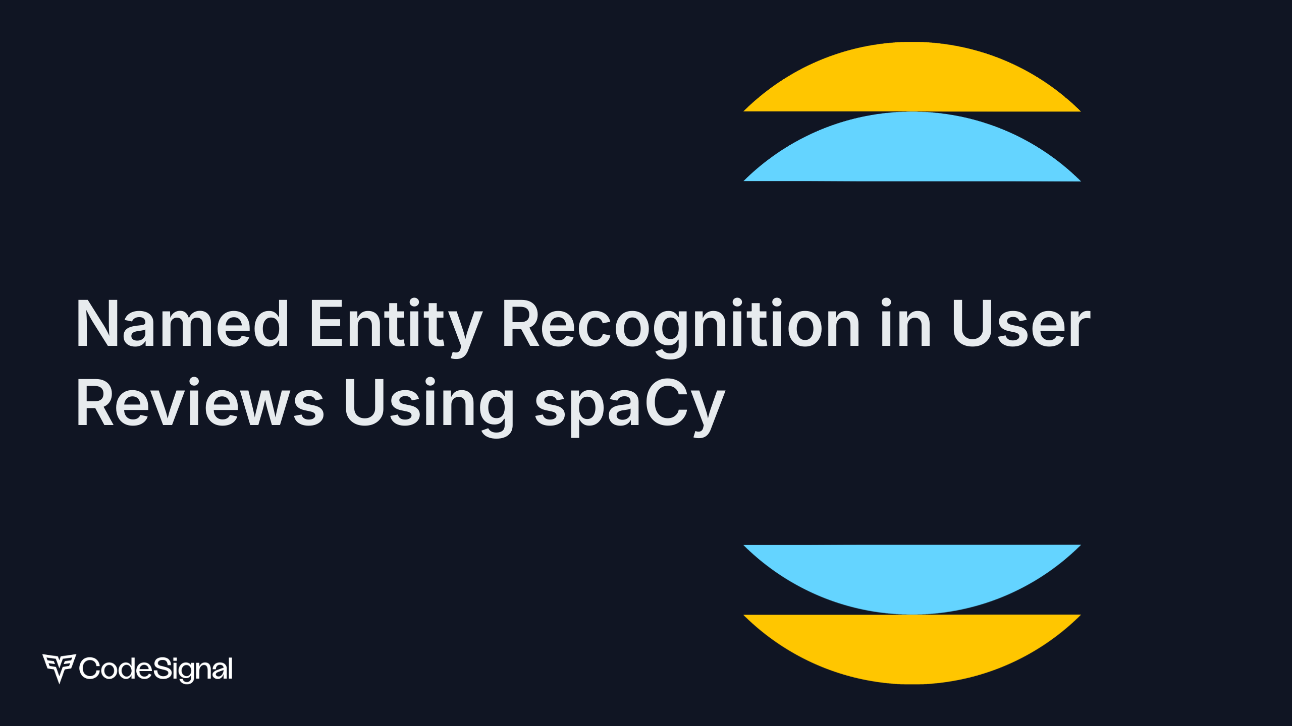 Named Entity Recognition in User Reviews Using spaCy | CodeSignal Learn