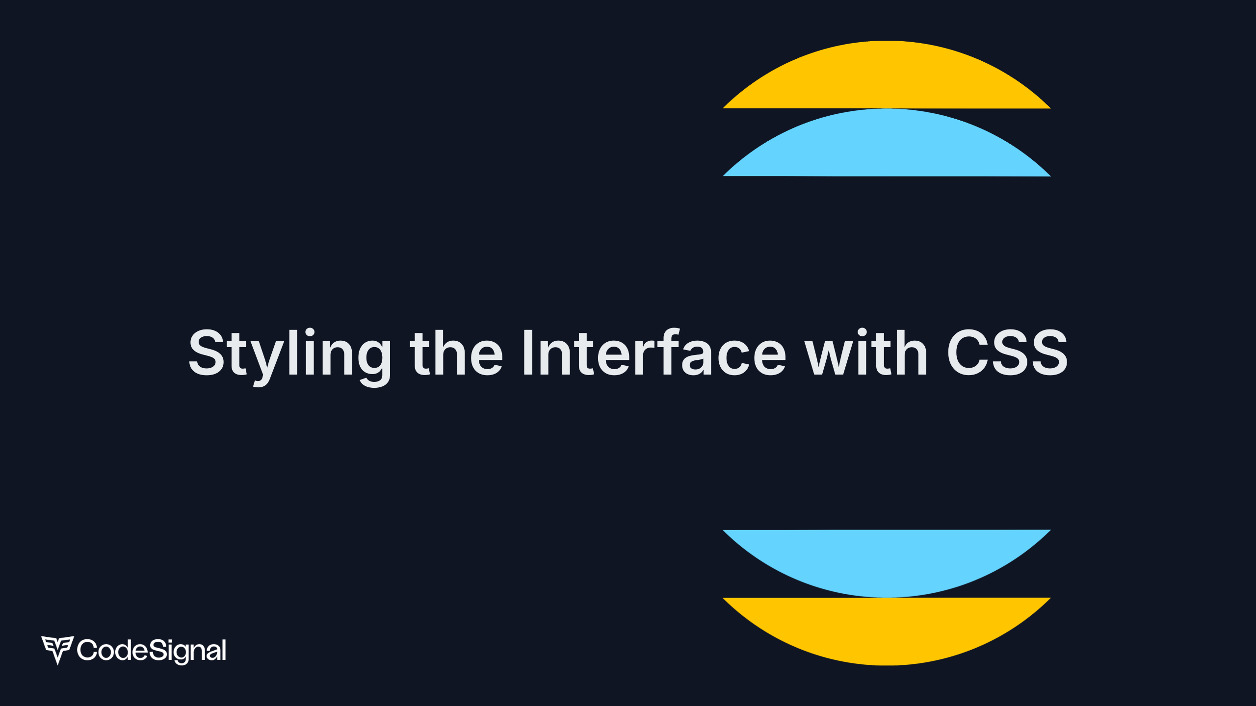 Styling the Interface with CSS | CodeSignal Learn