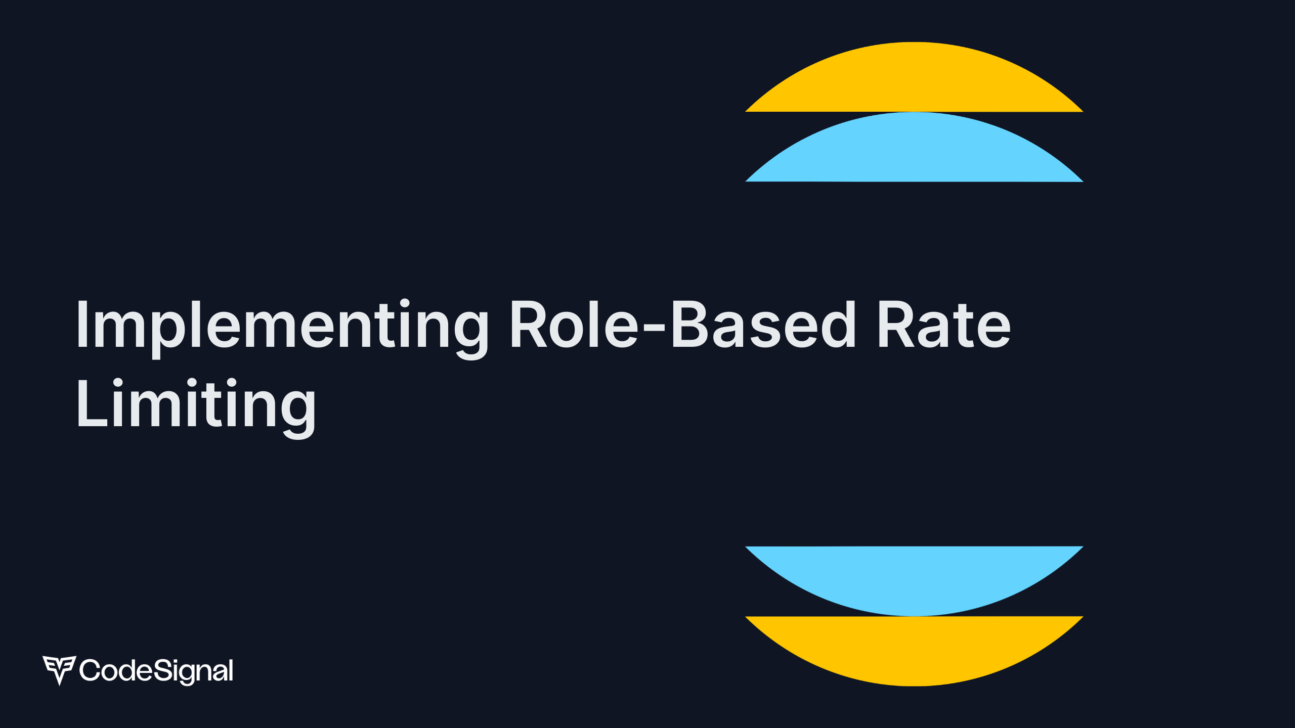 Implementing Role-Based Rate Limiting | CodeSignal Learn