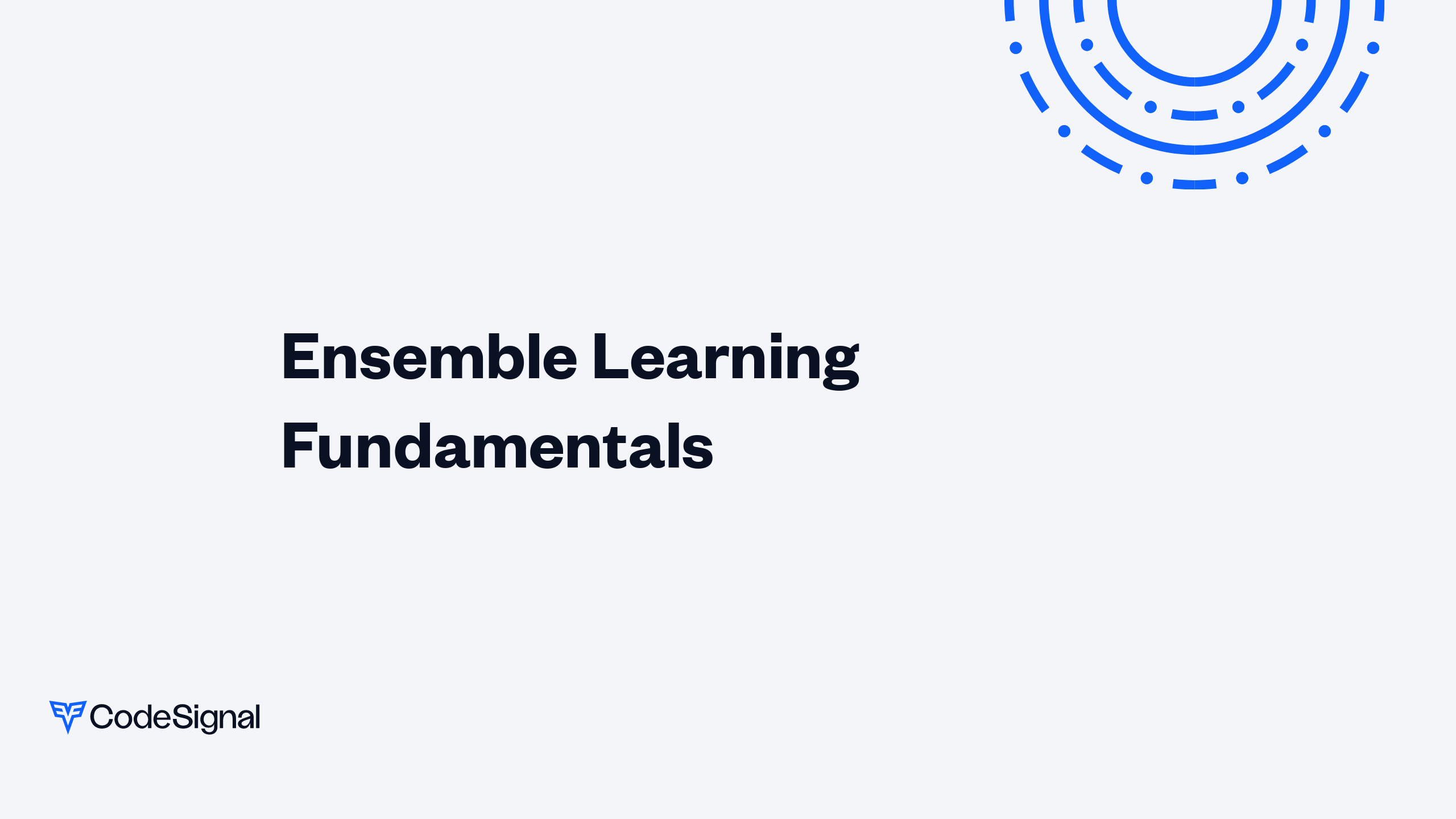Ensemble Learning Fundamentals | CodeSignal Learn