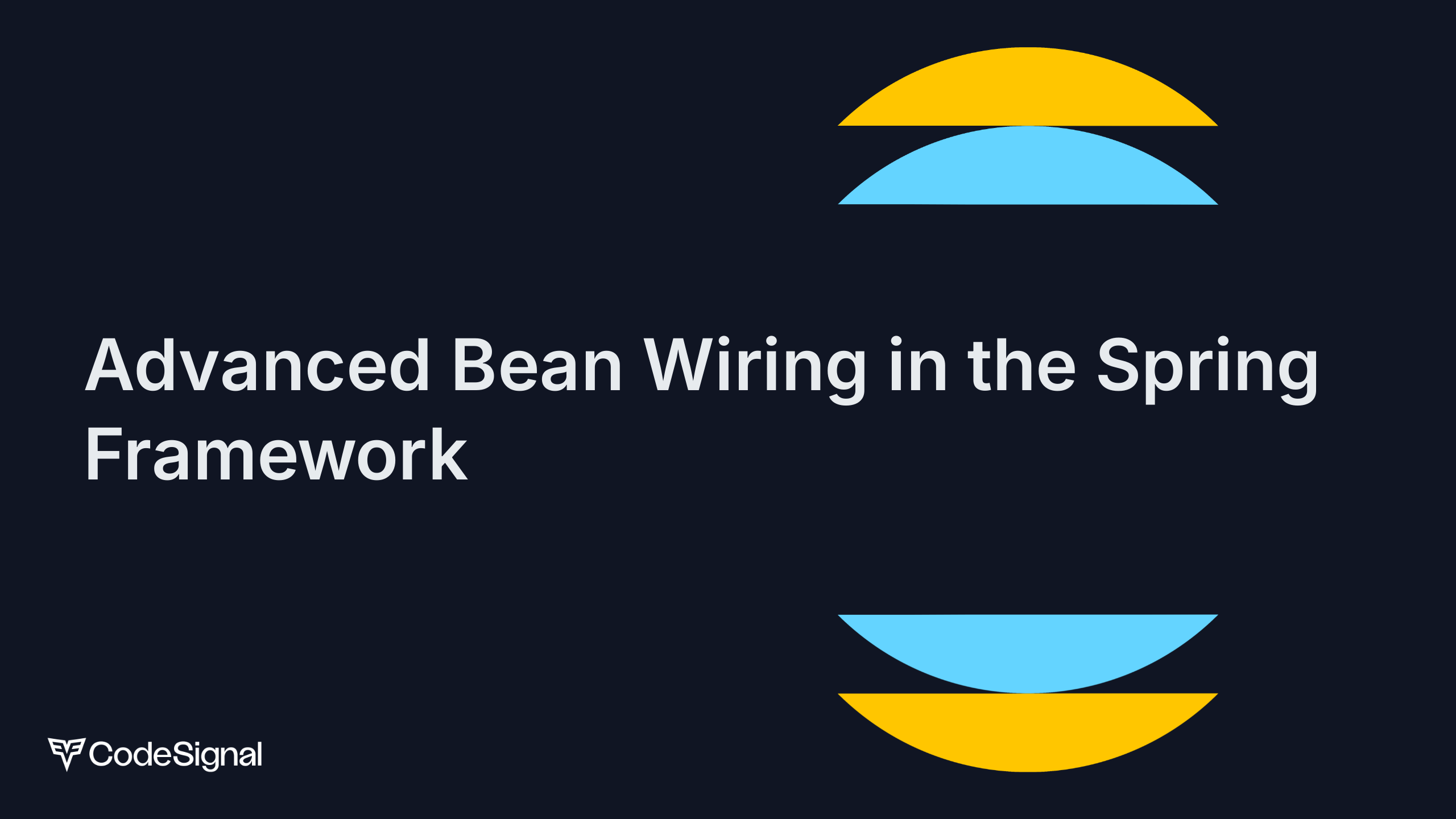 Advanced Wiring in Spring Boot | CodeSignal Learn image.