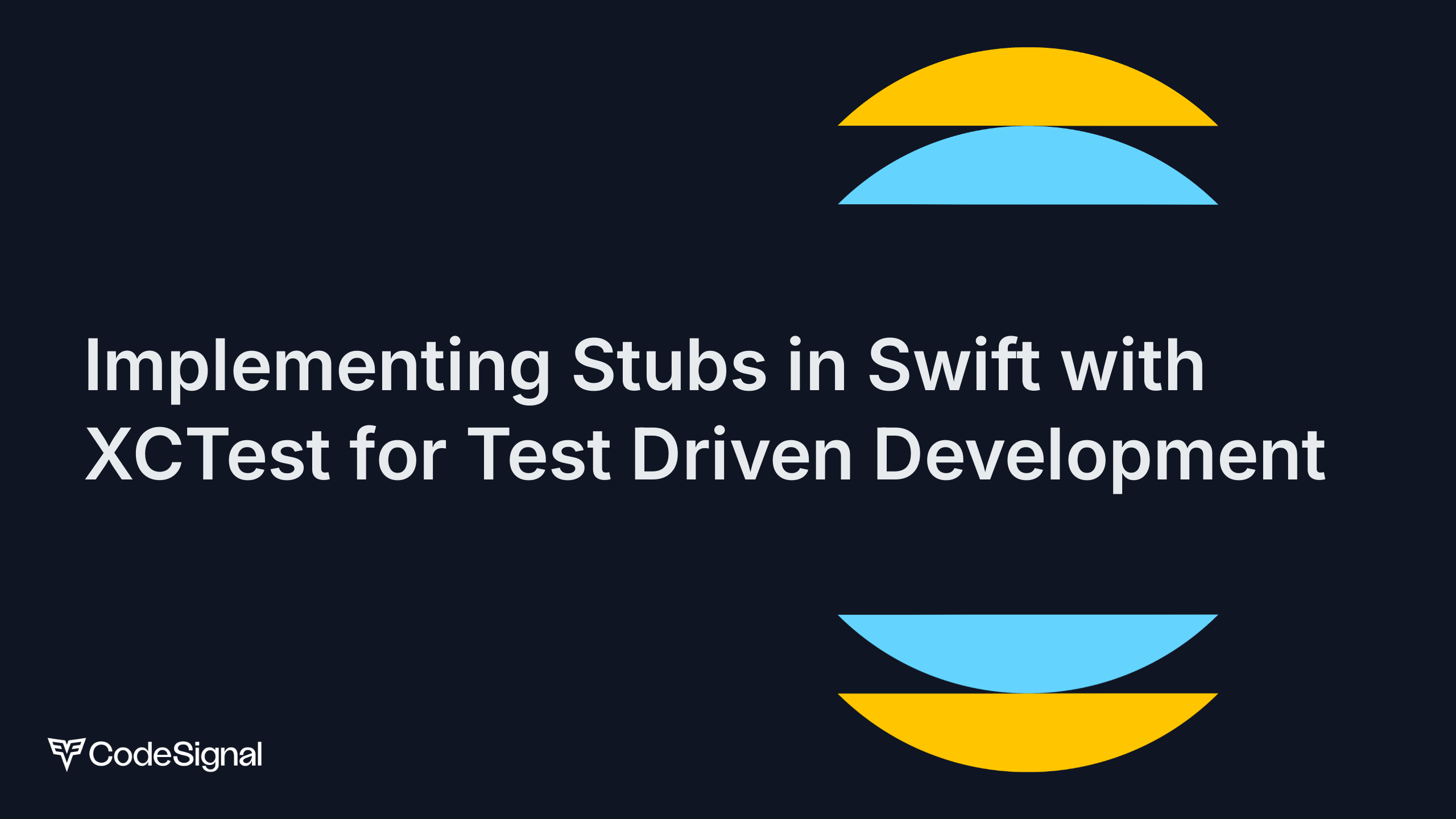 Implementing Stubs in Swift with XCTest for Test Driven Development ...
